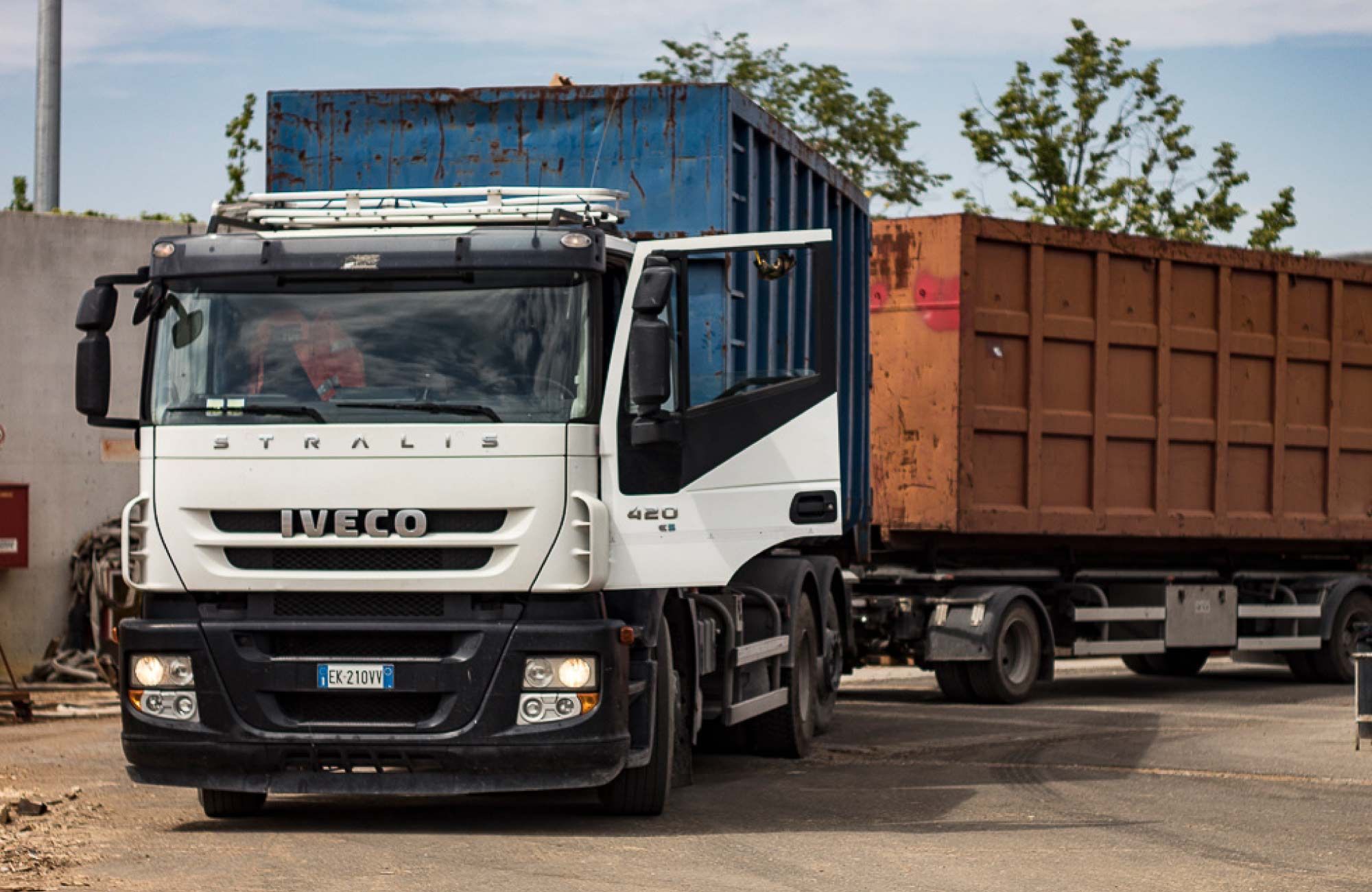 ritiro potature con ragno