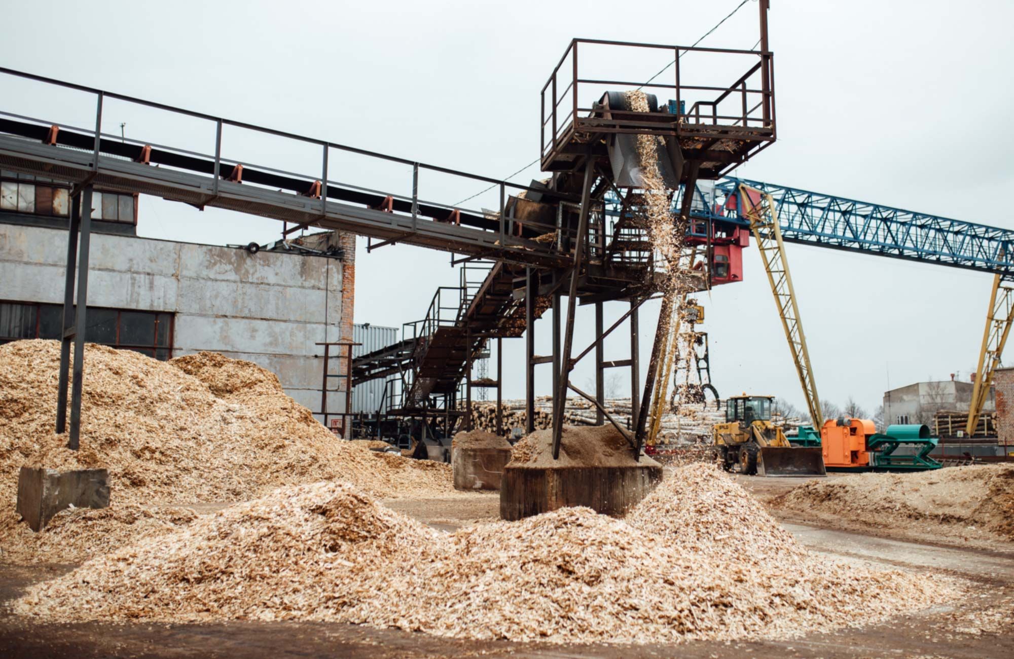 riciclo scarti di lavorazione legno
